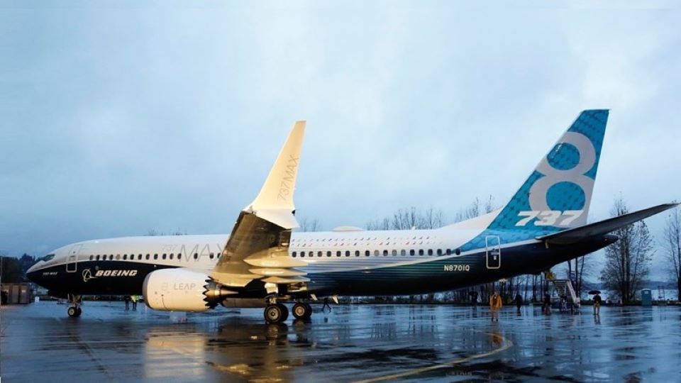 FAA cấp phép bay thử nghiệm cho Boeing 737 MAX