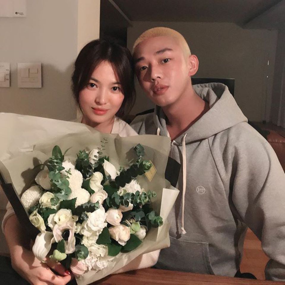 Yoo Ah In và Song Hye Kyo nghi vấn có mối quan hệ không bình thường