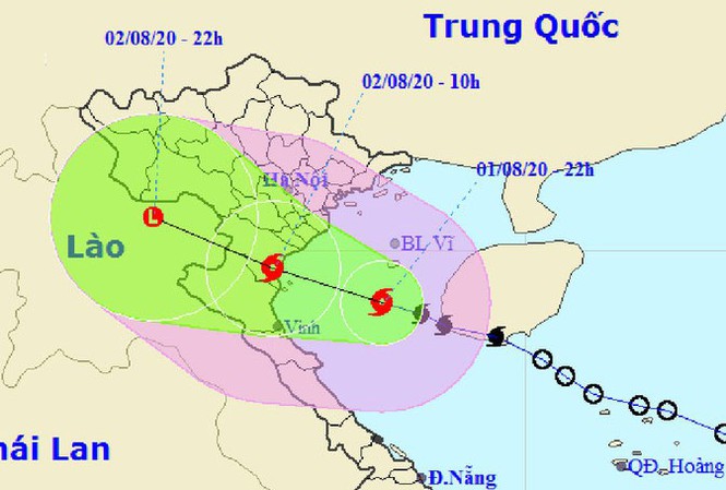 Bão số 2 Sinlaku suy yếu thành áp thấp, gây mưa lớn tại nhiều địa phương