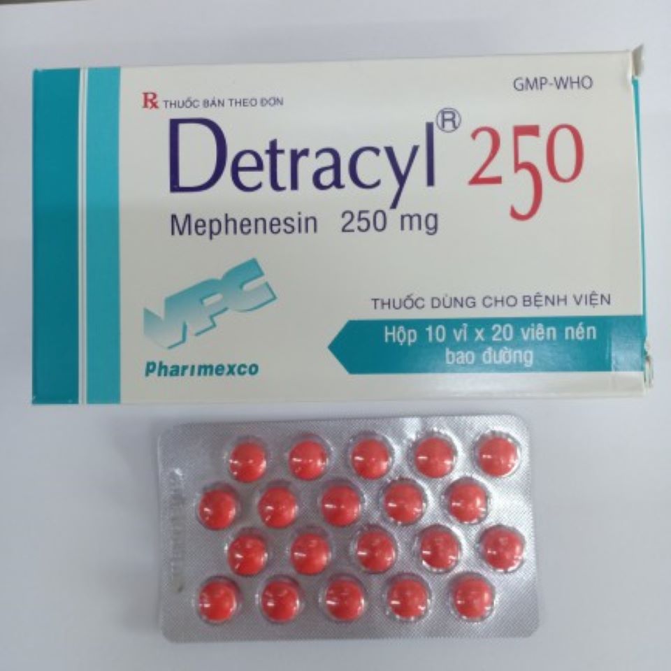 Thu hồi trên toàn quốc thuốc viên nén bao đường Detracyl 250 do không đạt chất lượng