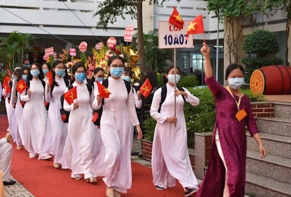Hơn 1,7 triệu học sinh TP Hồ Chí Minh khai giảng năm học mới