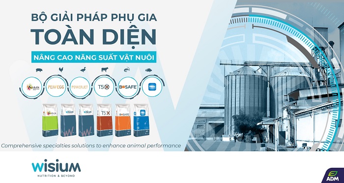 Wisium Việt Nam ra mắt bộ giải pháp phụ gia toàn diện giúp tăng năng suất vật nuôi