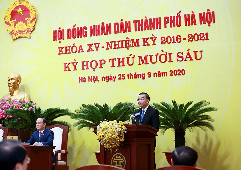 Phát biểu nhận nhiệm vụ của tân Chủ tịch UBND TP Hà Nội Chu Ngọc Anh