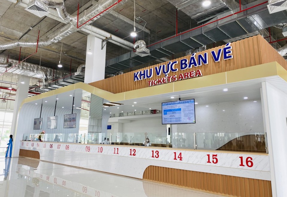 Bến xe Miền Đông mới chính thức đi vào hoạt động