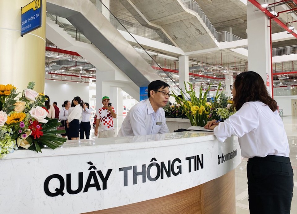 Bến xe Miền Đông mới chính thức đi vào hoạt động