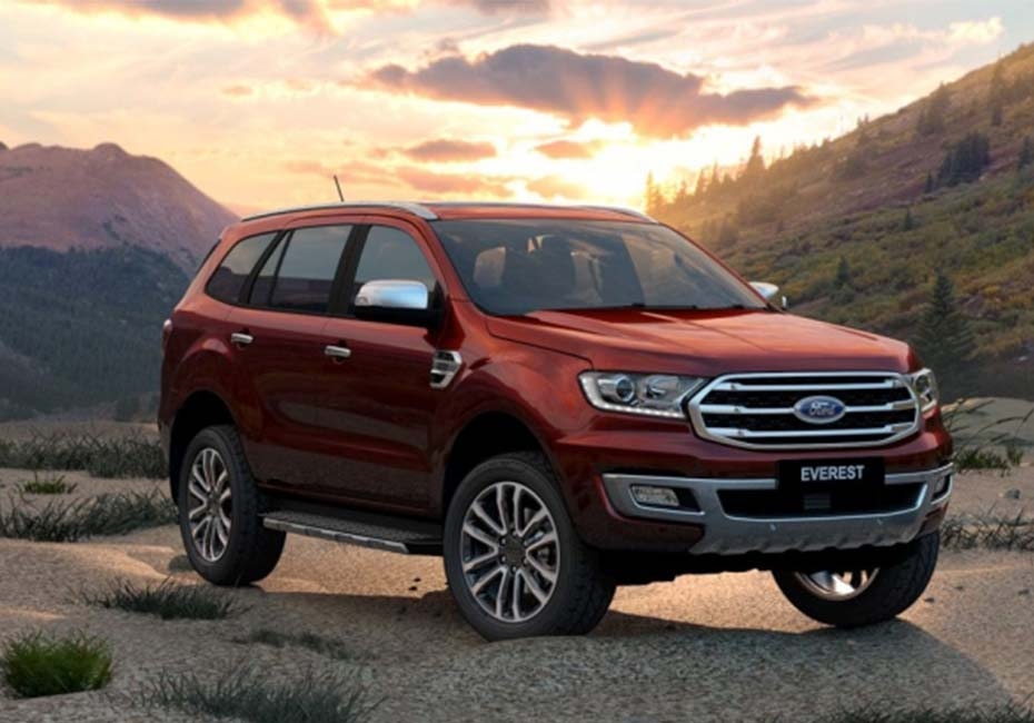 Giá xe ôtô hôm nay 14/10: Ford Everest ưu đãi từ 20 - 75 triệu đồng