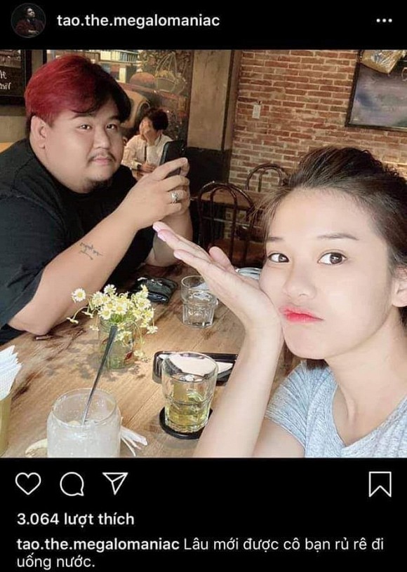 Hoàng Yến Chibi vướng tin đồn hẹn hò rapper Táo