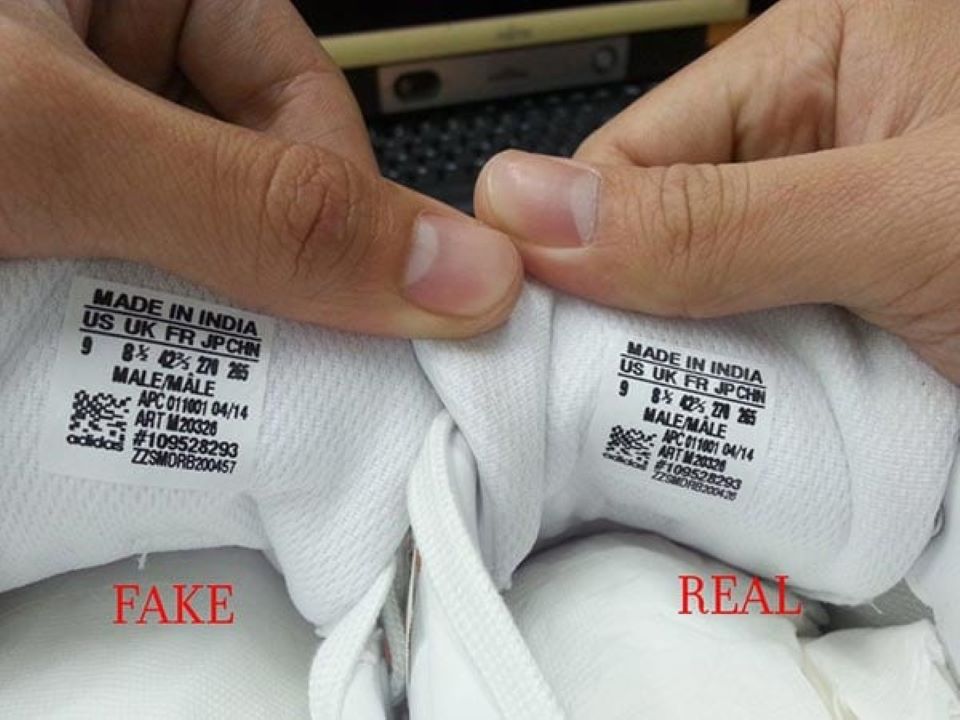 Cách phân biệt giày Adidas thật giả đơn giản