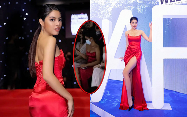 Người đẹp váy đỏ bị NTK Đỗ Long tố đã "xem chùa" còn mặc sai dresscode lên tiếng