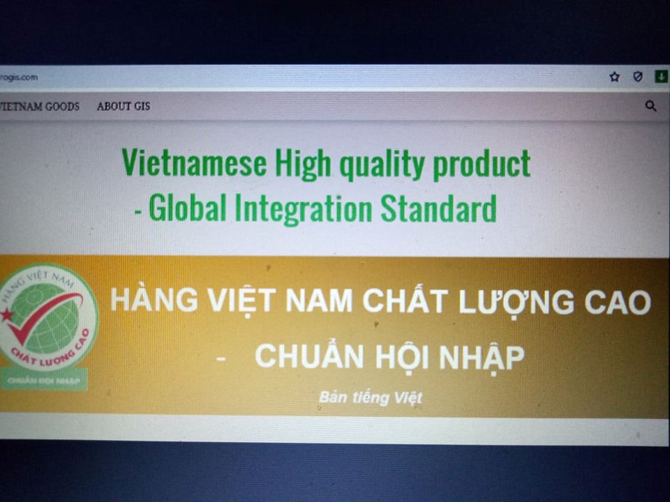Cổng thông tin ''Hàng Việt Nam chất lượng cao - Chuẩn hội nhập'' được ra mắt