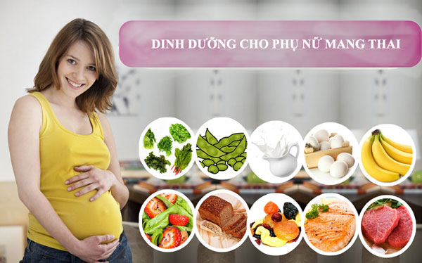 Dinh dưỡng hợp lý cho các bà mẹ khi mang thai