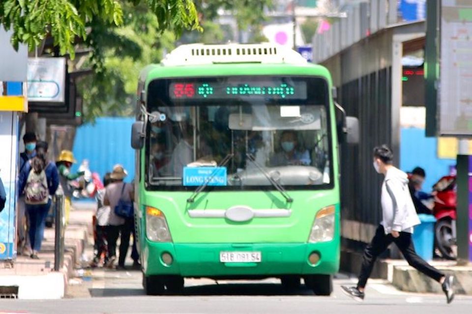 TP Hồ Chí Minh giảm 2.283 chuyến buýt dịp Tết Dương lịch 2021