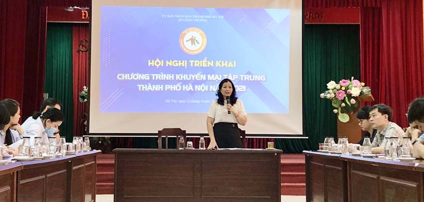 Khuyến mại tập trung TP Hà Nội 2021: Hỗ trợ doanh nghiệp kết nối, kích cầu tiêu dùng nội địa