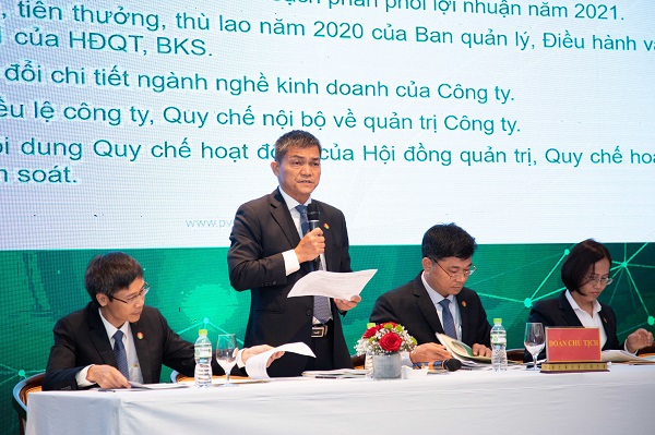 PVCFC tổ chức thành công Đại hội cổ đông thường niên năm 2021