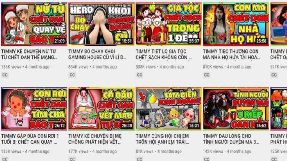 Đề nghị ''xóa sổ'' kênh TIMMY TV vì có nội dung không phù hợp với trẻ em