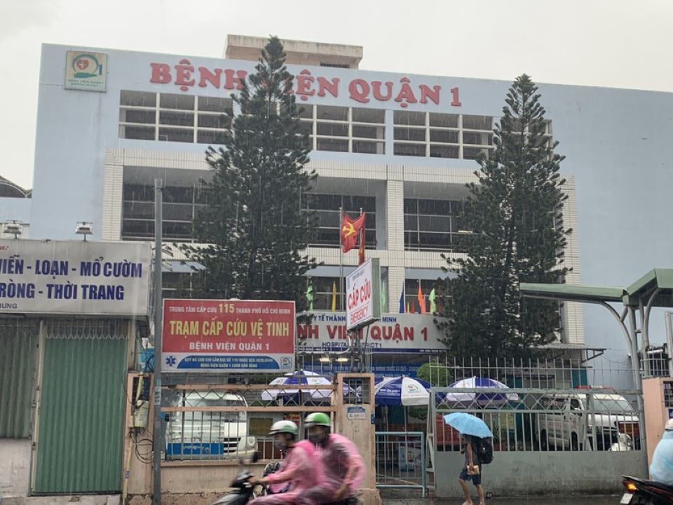 TP Hồ Chí Minh: Bệnh viện Quận 1 tạm ngưng nhận bệnh nhân do có ca dương tính Covid-19