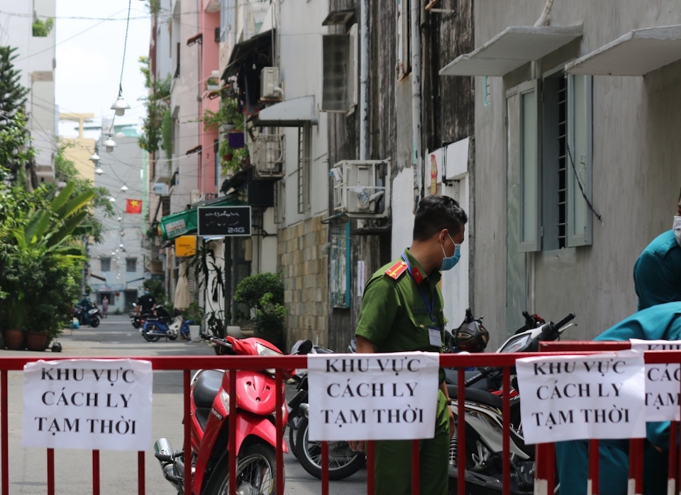 TP Hồ Chí Minh: Tìm người đến 2 địa điểm ở quận 12 do liên quan Covid-19