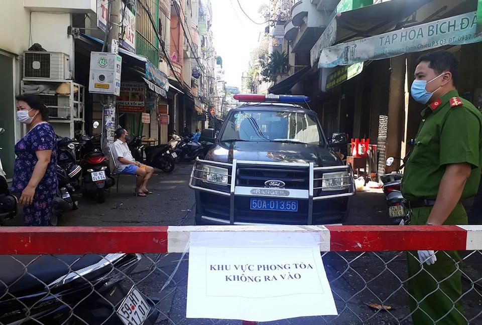 TP Hồ Chí Minh:  Đóng cửa tạm thời chợ cũ Tôn Thất Đạm vì liên quan Covid-19
