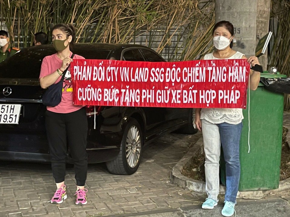 Tranh chấp tầng hầm chung cư ở TP Hồ Chí Minh: “Cuộc chiến” chưa có hồi kết?