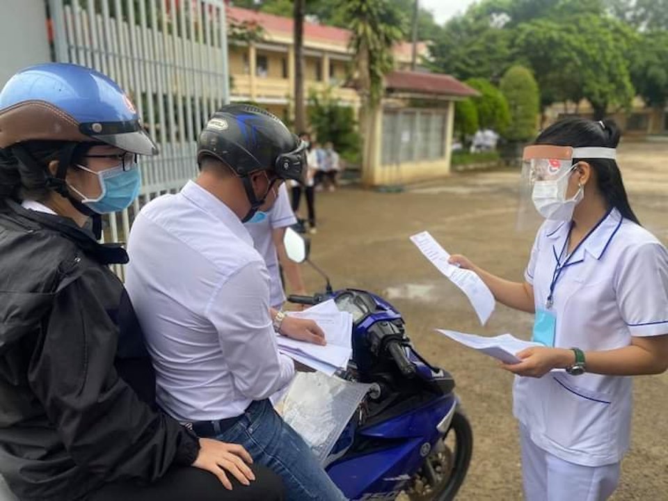 TP Hồ Chí Minh: Thực hiện tốt các biện pháp an toàn phòng, chống dịch trong buổi thi tốt nghiệp THPT đầu tiên