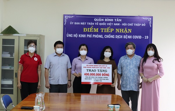 VIPA đồng hành cùng quận Bình Tân phòng chống dịch bệnh Covid-19