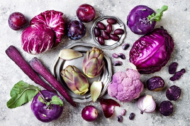 Vì sao rau quả màu tím tốt cho sức khỏe?