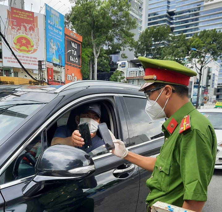 Công an TP Hồ Chí Minh thông tin về giấy đi đường sau ngày 6/9