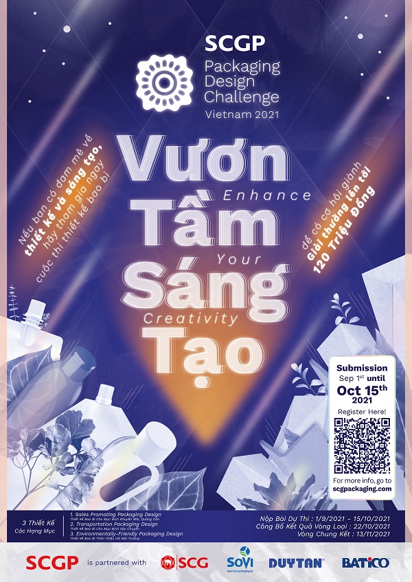 Chính thức khởi động cuộc thi thiết kế bao bì SCGP Packaging Design Challenge Việt Nam 2021