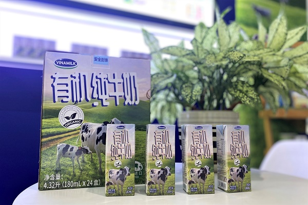 Sữa tươi Vinamilk chính thức “chào sân” tại Triển lãm Thực phẩm Quốc tế Thượng Hải