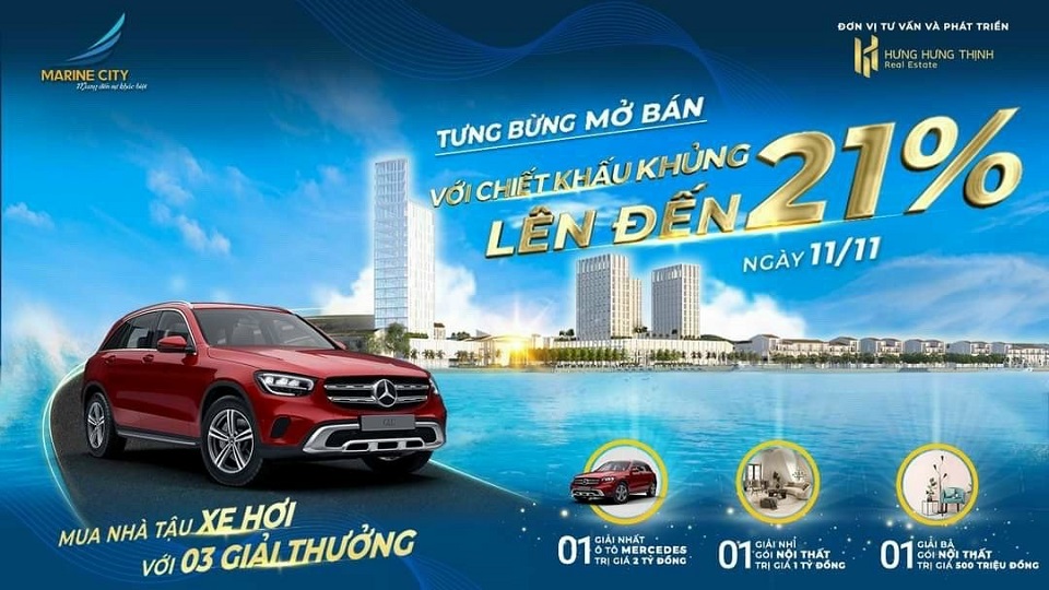 Sự kiện mở bán biệt thự, nhà phố dự án Marine City: “Nóng càng thêm nóng”