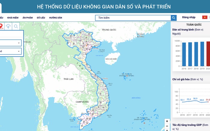 Chính thức ra mắt trang thông tin điện tử về dân số Việt Nam
