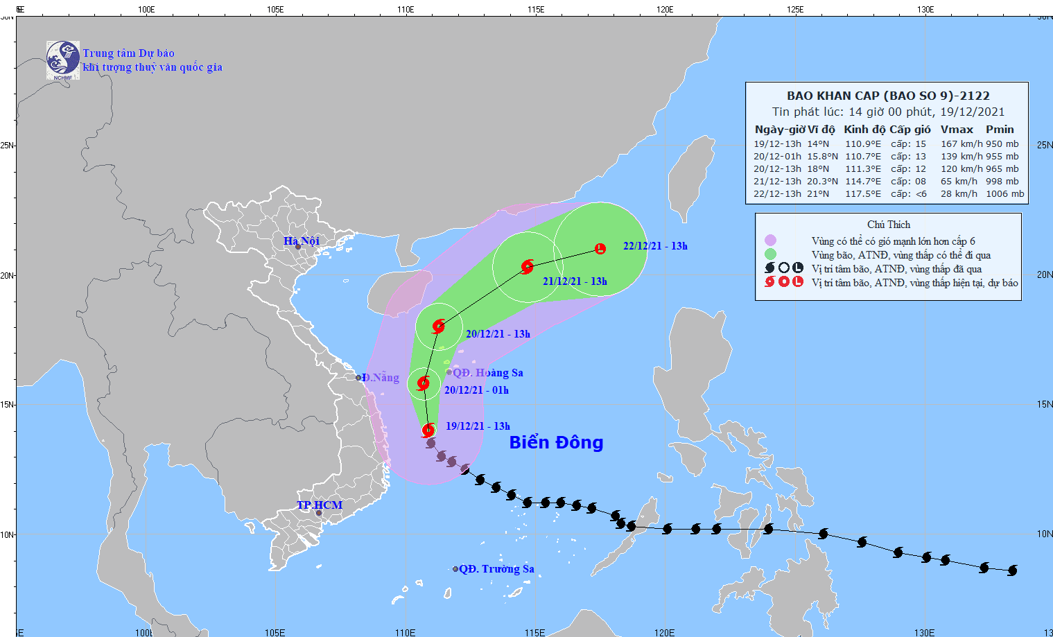 Dự báo thời tiết ngày 20/12/2021: Hà Nội ngày nắng hanh, trời rét