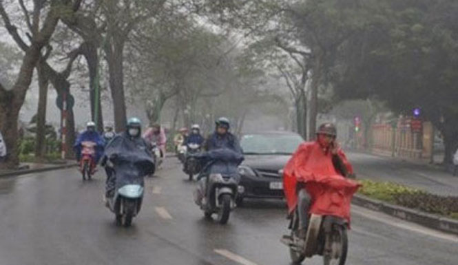 Dự báo thời tiết ngày 26/12/2021: Hà Nội mưa rét, nhiệt độ thấp nhất 12 độ C