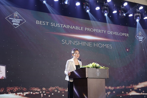 Sunshine Homes thắng đậm với nhiều hạng mục giải thưởng quan trọng tại Dot Property Vietnam Awards 2021