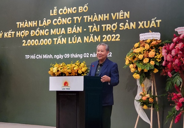 Lộc Trời tài trợ sản xuất 2 triệu tấn lúa trong năm 2022