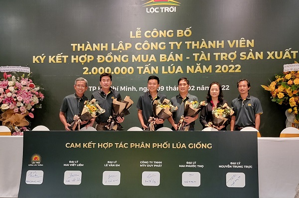 Lộc Trời tài trợ sản xuất 2 triệu tấn lúa trong năm 2022