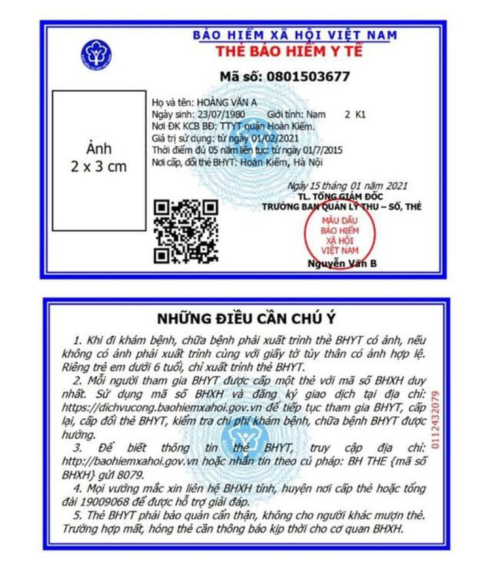 Trường hợp nào ở TP Hồ Chí Minh được cấp thẻ BHYT mẫu mới từ ngày 11/2?