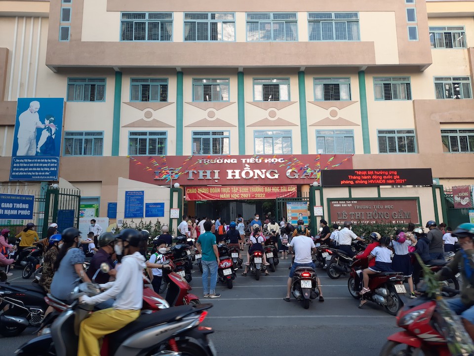 TP Hồ Chí Minh: Hơn 1 triệu học sinh mầm non, tiểu học nô nức đến trường