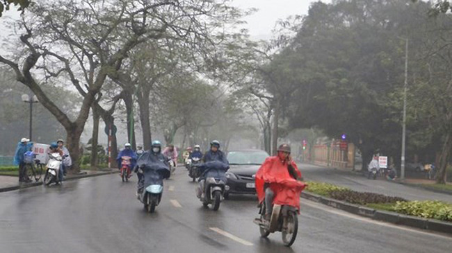 Dự báo thời tiết ngày 2/3/2022: Hà Nội đêm và sáng có mưa, trời rét