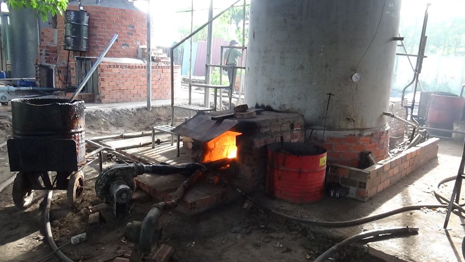 Triệt phá cơ sở nấu dầu DO giả qui mô lớn ở Bà Rịa - Vũng Tàu