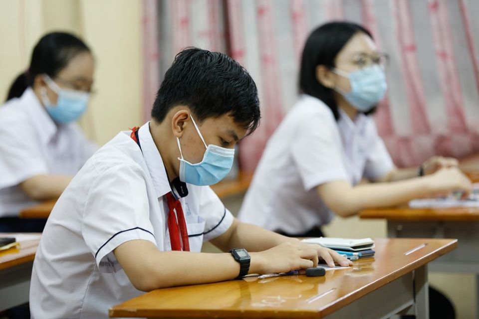 Thí sinh F0 ở TP Hồ Chí Minh vẫn được dự thi tuyển vào lớp 10