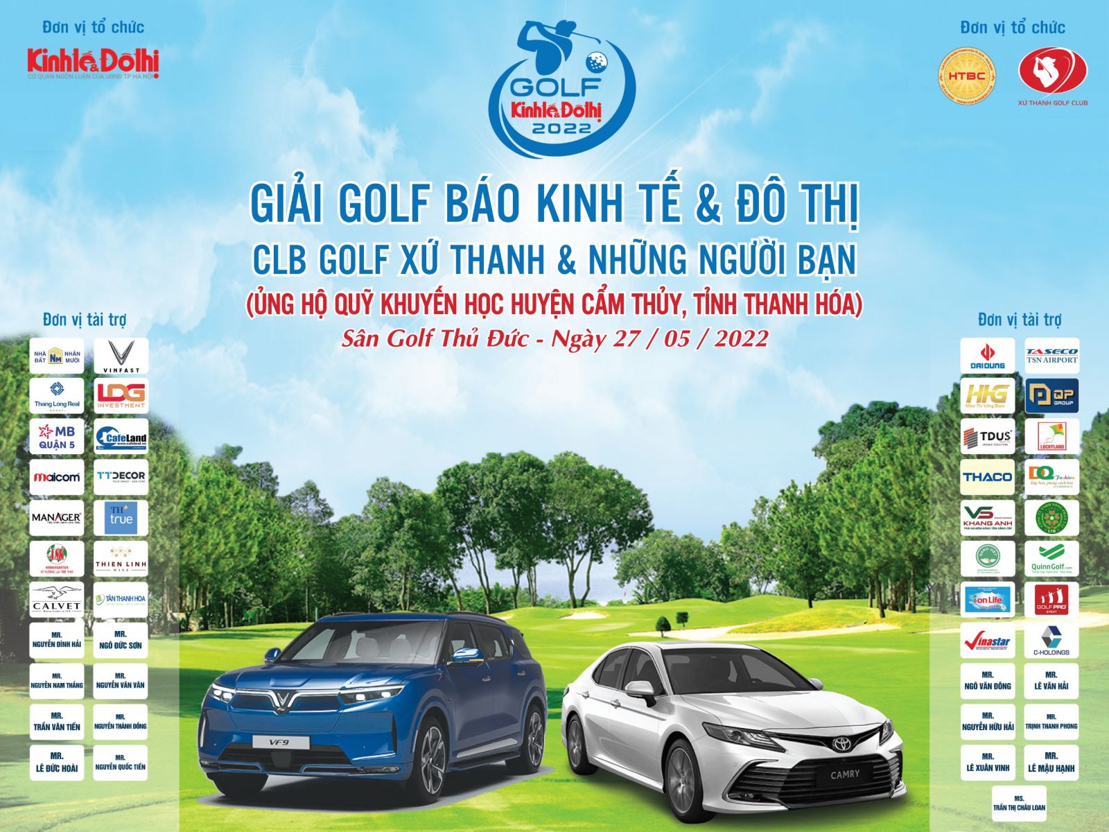 Giải Golf báo Kinh tế và Đô thị sẵn sàng khai cuộc