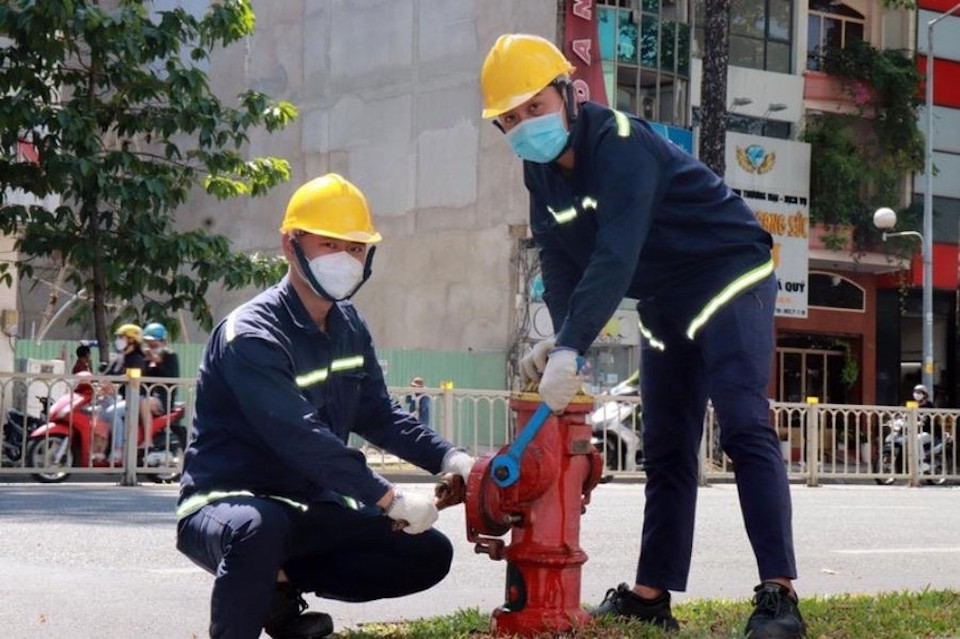 Nhiều quận, huyện ở TP Hồ Chí Minh bị cúp nước vào cuối tuần này 