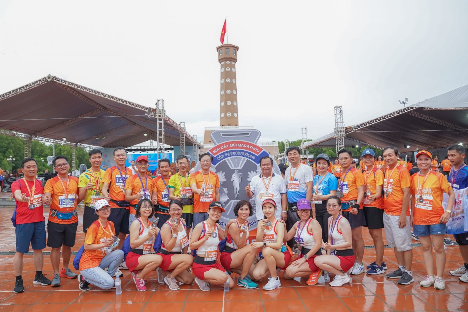 Người PVCFC vượt qua giới hạn cùng Giải Đất Mũi Marathon Cà Mau 2022
