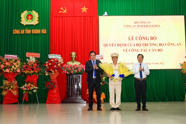 Khánh Hòa có tân Phó Giám đốc Công an tỉnh