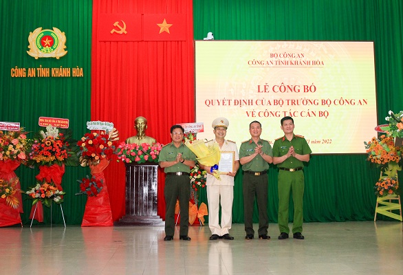 Khánh Hòa có tân Phó Giám đốc Công an tỉnh