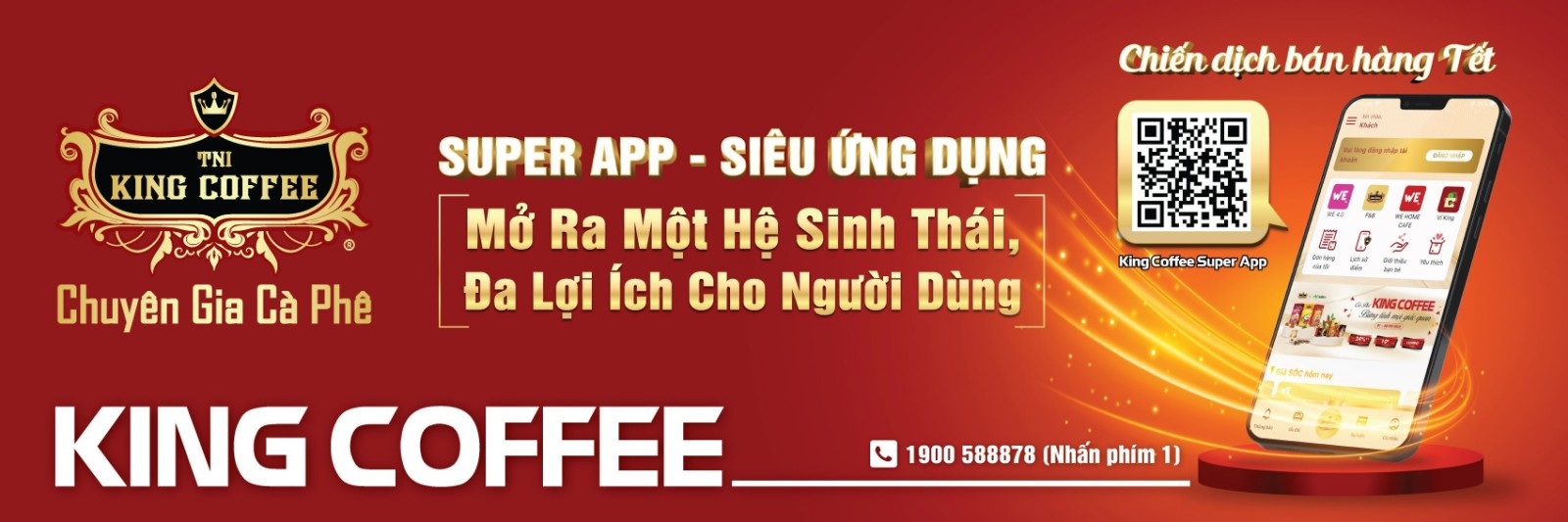 King Coffee Super App: Thương hiệu Việt – Trí tuệ Việt