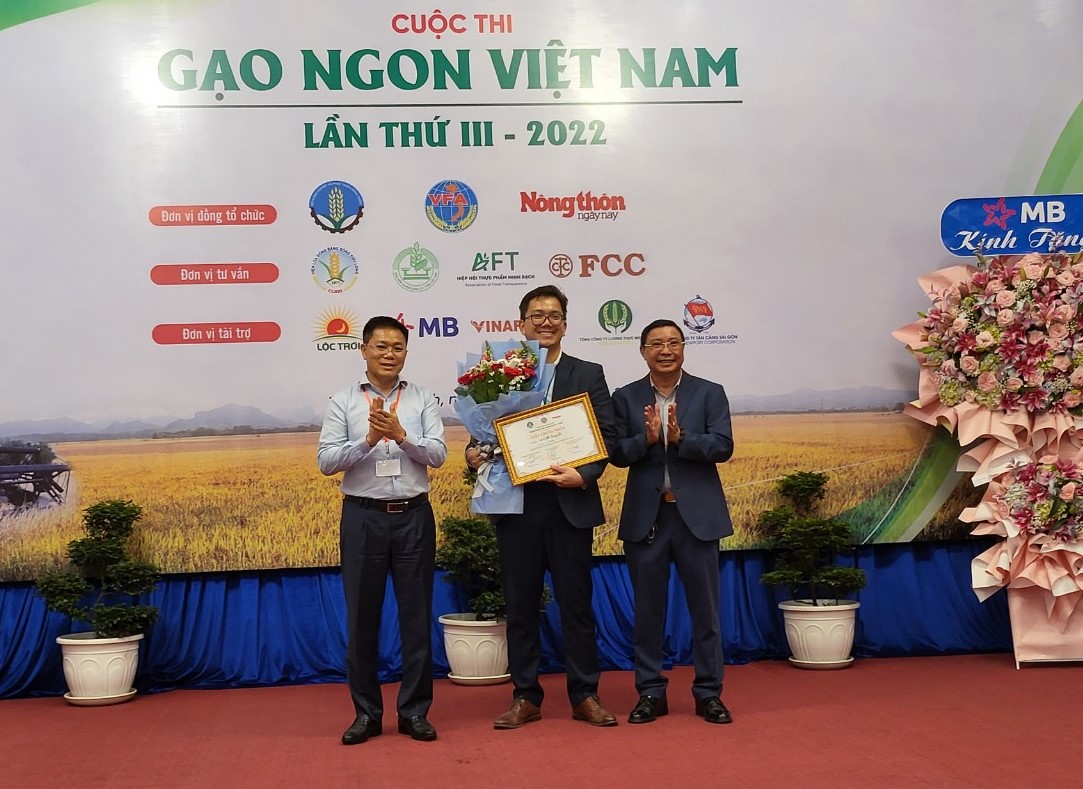 ThaiBinh Seed giành cả 3 giải tại cuộc thi Gạo ngon Việt Nam 2022