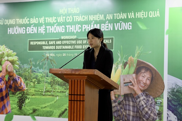 Sử dụng thuốc bảo vệ thực vật có trách nhiệm, an toàn và hiệu quả, hướng đến hệ thống thực phẩm bền vững