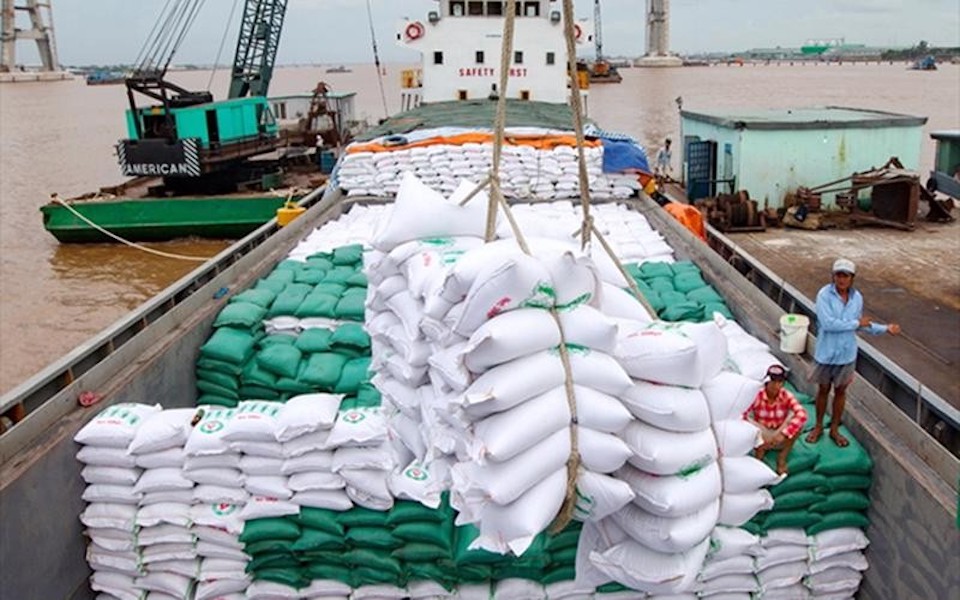 Xuất khẩu gạo giảm mạnh trong tháng 1/2023